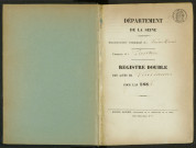 Commune de Pantin : registre des actes de naissance.