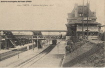 2044. Pantin - L'intérieur de la gare.