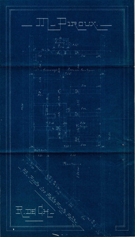 98 avenue du Général-Leclerc [ancienne route des Petits-Ponts] : permis de construire.
