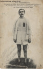 Jean Vermeulen, champion du monde des 10 milles, gagnant du marathon et du cross-country interallié aux olympiades militaires du stade Pershing.