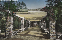 Le square Jean-Jaurès - La pergola.
