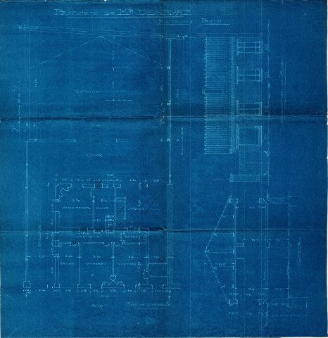 10 rue Delizy : permis de construire.