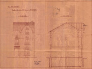 7 rue de la Paix, construction d'un pavillon d'habitation d'un étage : permis de construire.