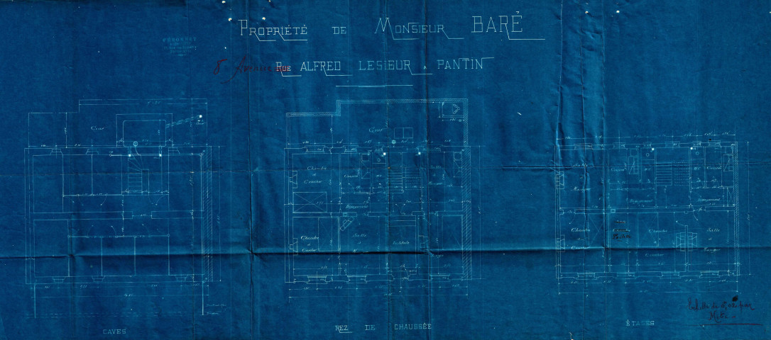 8 avenue Alfred-Lesieur, projet de surélévation de deux étages d'un immeuble : permis de construire.