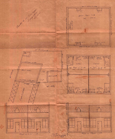 10 impasse du Petit-Pantin, construction d'une maison d'habitation : permis de construire.