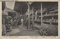 Renaud, Lévêque et Tripette - Ateliers de Pantin - Magasin des fers et fontes.
