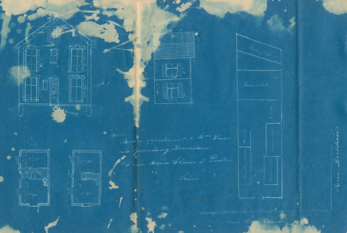 6 rue Marie-Thérèse : permis de construire.