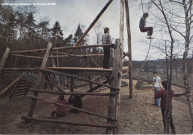 Domaine de Montrognon, aire de jeux pour enfants.