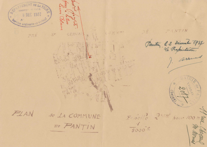 11 rue Chevreul : permis de construire.