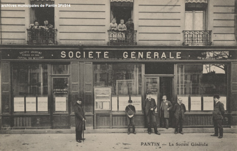 Pantin - La Société générale.