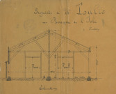 34 rue Rouget-de-Lisle, construction d'un atelier : permis de construire.