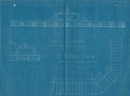rue Gabrielle-Josserand [ancienne rue des Écoles], projet d'une marquise : permis de construire.