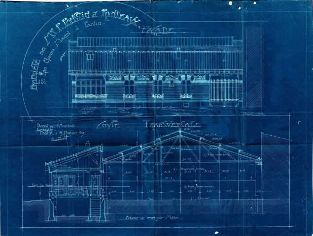 29 rue Étienne-Marcel : permis de construire.