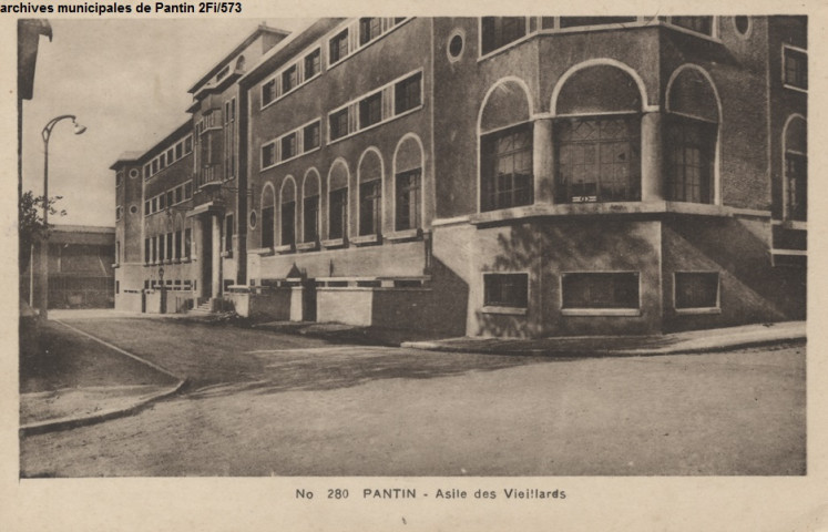 280. Pantin - Asile des vieillards.