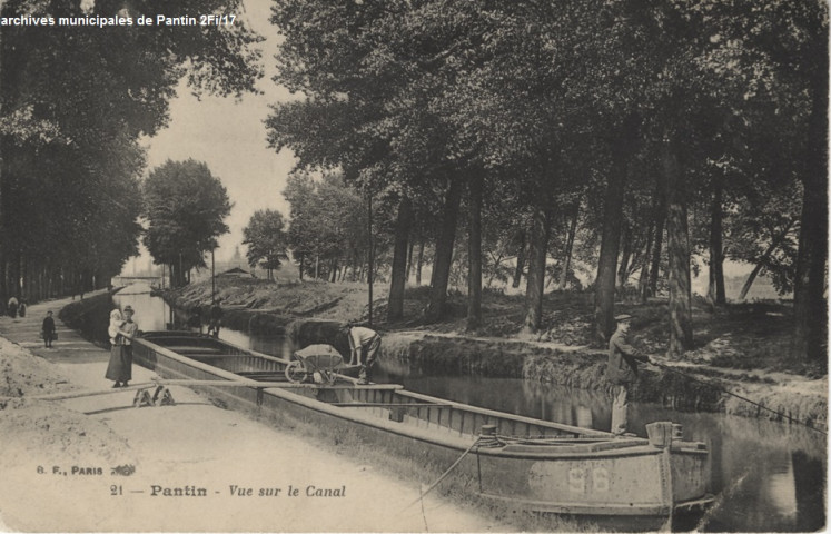 Canal de l'Ourcq.