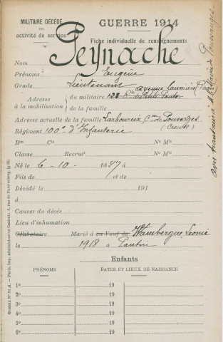 PEYNACHE Eugène