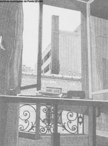 Robert Riou - Paysage urbain 2.