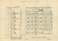 2 rue Théophile-Leducq et 15 rue Charles-Auray, projet de construction d'un immeuble : permis de construire.