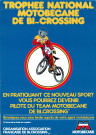 Trophée national Motobécane de bi-crossing : affiche.