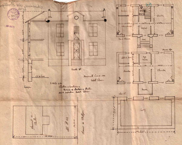 44 avenue des Bretagnes : permis de construire.