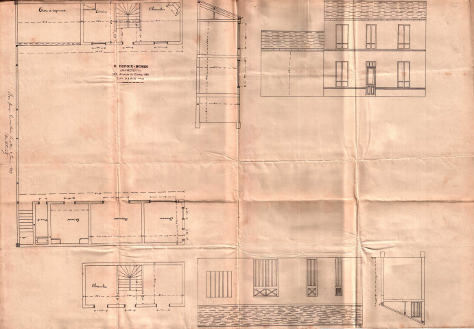 29 rue Étienne-Marcel : permis de construire.