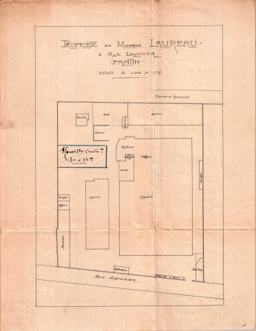 4 rue Lavoisier : permis de construire.