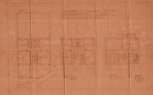 Rue Guillaume-Tel et avenue Anatole-France, construction d'une maison de rapport : permis de construire.