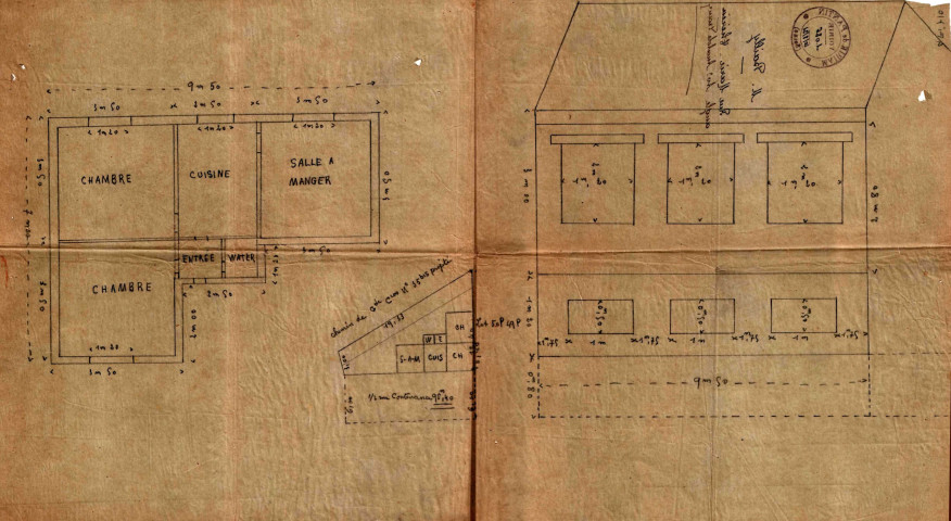 Rue Marie-Thérèse : permis de construire.