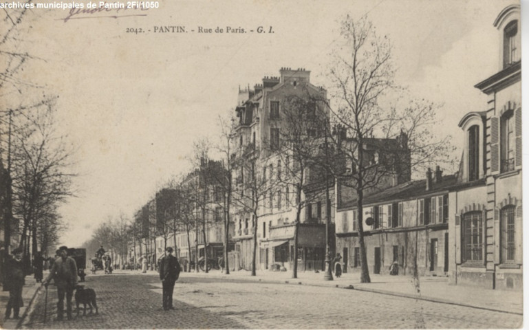 2042. Pantin - Rue de Paris.