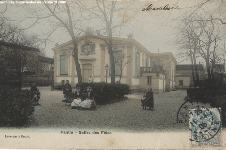 Pantin - Salles des fêtes.