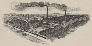 Représentation stylisée de la savonnerie