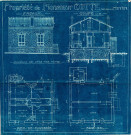 12 rue Lépine, construction d'un pavillon : permis de construire.