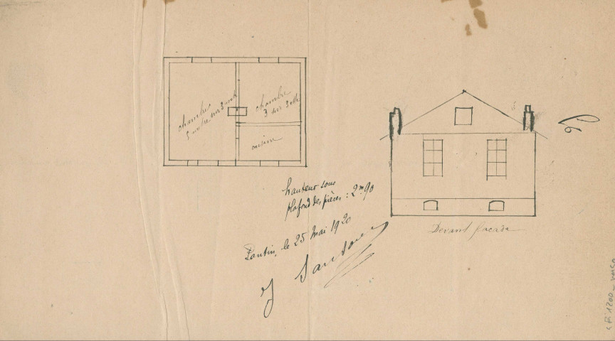 Rue Guillaume-Tel : permis de construire.