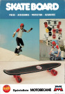 Publicité pour le skate-board Motobécane : affiche.