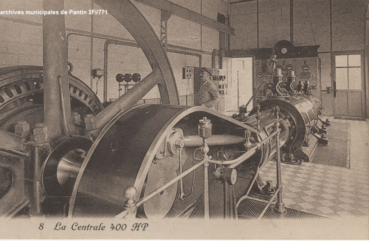 8. La centrale 400 HP (Félix Louis).