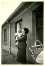 Portrait de Josiane Pillot : photographie en noir et blanc.