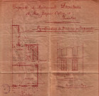 18 rue Jacques-Cottin, transformation de boutique en logements : permis de construire.