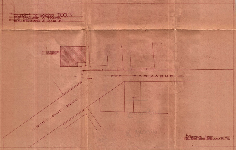 24 rue Formagne : permis de construire.