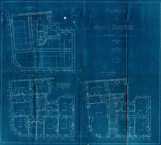 14 passage Roche, construction d'un immeuble de quatre étages : permis de construire.