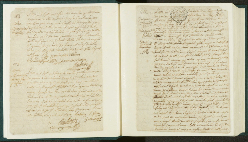 Paroisse Saint-Germain : registre des actes de baptême, mariage et sépulture.