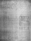Centre administratif (devenu Centre national de la danse). - Projet de construction : plan du restaurant.