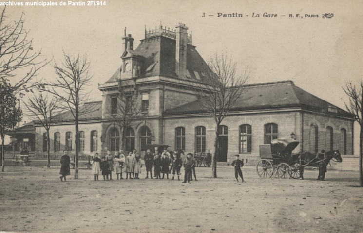 3. Pantin - La gare.