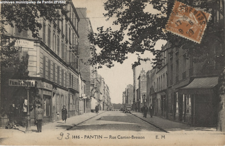 1446. Pantin - Rue Cartier-Bresson (familistère).