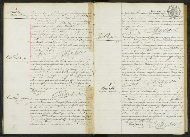 Commune de Pantin : registre des actes de décès.