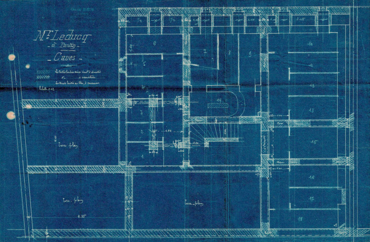 12 rue Courtois, projet de construction d'un immeuble : permis de construire.