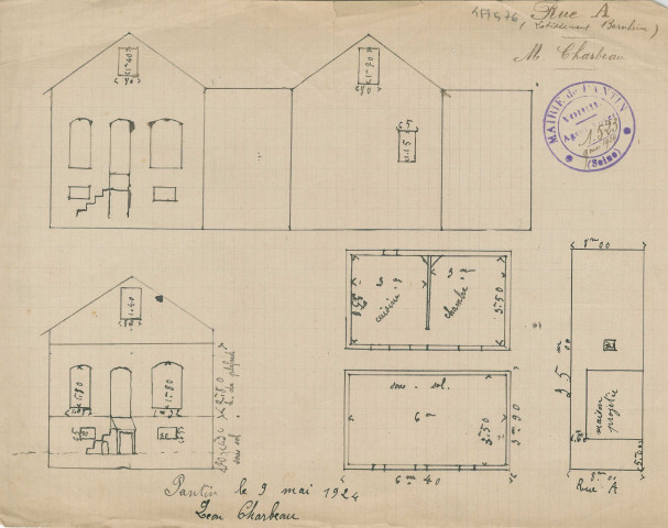 Rue du Bel-Air : permis de construire.