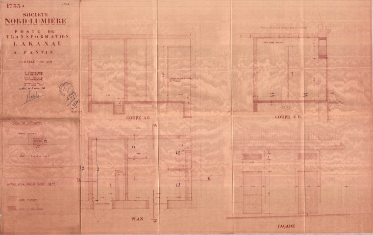 4 rue Lakanal : permis de construire.