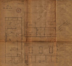 10 rue Saint-Louis, construction d'un bâtiment à usage de hangar et de logement : permis de construire.