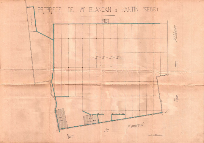 1-7 rue Lavoisier et 37 rue Charles-Auray, construction d'une usine, construction de l'usine : permis de construire.