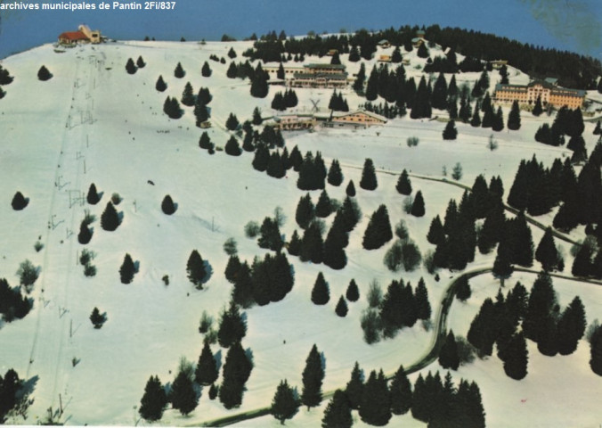 Le Revard-sur-Aix - Vue d'ensemble de la station (la Crémaillère).